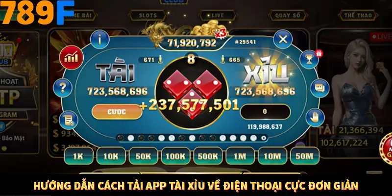 Game Tài Xỉu Là Gì? Trò Chơi Ăn Khách Số 1 Hiện Nay Ở 789F 2 Hướng dẫn cách tải app tài xỉu về điện thoại cực đơn giản