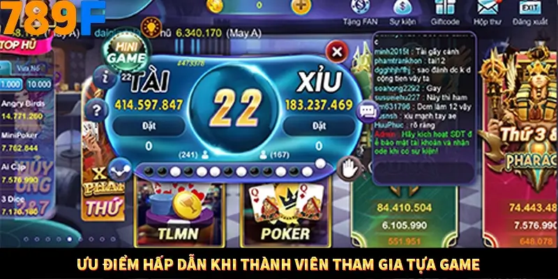 Game Tài Xỉu Là Gì? Trò Chơi Ăn Khách Số 1 Hiện Nay Ở 789F 2 Ưu điểm hấp dẫn khi thành viên tham gia tựa game