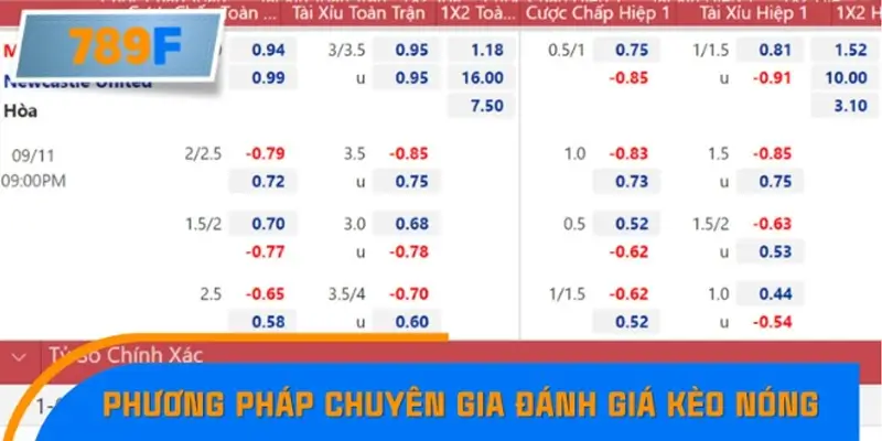 Phương pháp chuyên gia đánh giá kèo nóng Premier League Phương pháp chuyên gia đánh giá kèo nóng Premier League