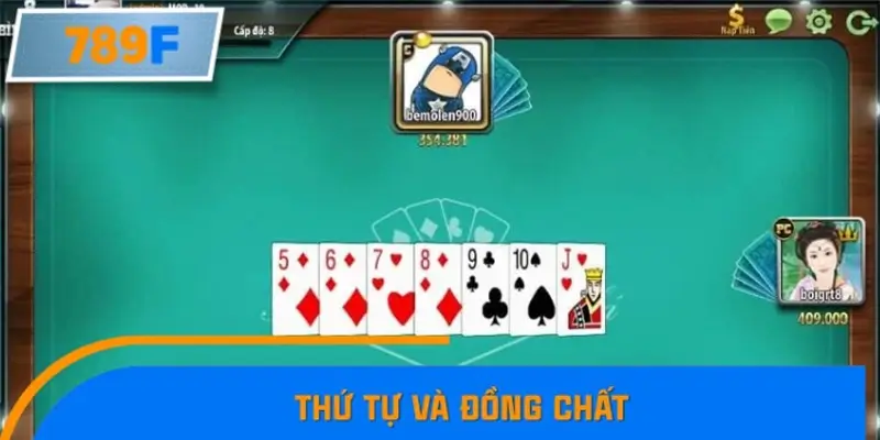 Thứ tự và đồng chất